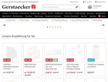 Tablet Screenshot of gerstaecker.at