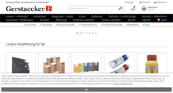 Desktop Screenshot of gerstaecker.de
